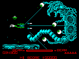 Screenshot of R-Type (Electric Dreams)