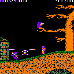 Screenshot of Ghouls 'n' Ghosts