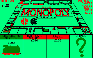 Screenshot of Monopoly