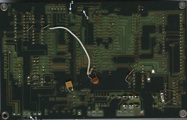 PCB solder side